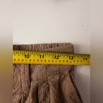 House Of Harlow palm tree Embroidery Tan Taper Pants elastic Waist textured S Photo 4