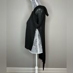 Lucca Couture Womens Lightwight Knit High Low Split Hem Open Side Sweater Top XS Photo 2