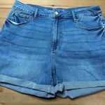 Judy Blue  Denim Blue Jean Shorts Women 3XL Plus Size Summer Travel Comfy Stretch Photo 0