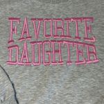 NWT! Favorite Daughter Pink Gray Cropped Sweatshirt Women's Sz S (b31) Photo 4
