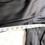 NEW Laude The Label Black Hepburn Satin Wide Leg Pleated Minimalist Pants 2 Photo 7