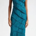 Cult Gaia NWT M Livia One-shoulder Gown In Seamoss Photo 0