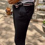 Massimo Rebecchi belted Tweed Pants grey L Gray Size L Photo 6