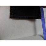 Elle Dark Wash Denim Jeans Size 10 Straight Leg Mid Rise Zip/Button Photo 4