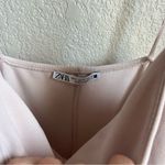 ZARA Blush Midi Dress Photo 4