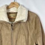 Johnston & Murphy Light Tan Faux Suede Penny Lane Jacket S Photo 2