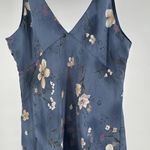 Byer Too! California Women's Blue Floral Maxi slip babydoll Dress vintage 13 Size undefined Photo 3