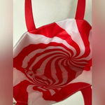 Clinique NWOT Silver Metallic Tote Bag Photo 2