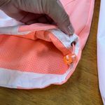 New Balance Run Light Pack Neon Orange Pockets Windbreaker Rain Jacket, Size M Photo 5