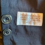 Jones New York Vintage  Black Trench Coat Removable Wool Lining Petite 6 P Photo 12