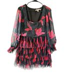 Anthropologie  Hutch Hale Tiered Holiday Mini Dress Photo 4