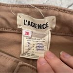 L'Agence  Margot High-Rise Coated Skinny Jeans Photo 5