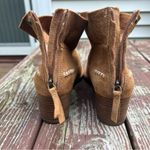 UGG  Women's Bandara Suede Ankle Brown Zip Block Heel Boots/Bootie/Shoes|Size:9.5 Photo 7