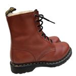 Dr. Martens 1460 Serena saddle tan leather shoes size 9 Photo 1