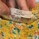 Chelsea and Violet  Yellow Floral Dress Photo 2