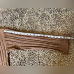 Blu Pepper Tan Ribbed Turtleneck Sweater Photo 7