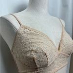 INC international intimates Lace Bralette Almond Latte Medium NWT Photo 2