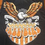 New American Bald Eagle Free Bird Tank Top. Black Photo 5