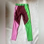 Cotopaxi  Haraka Tight Pink Green High Rise Leggings Photo 2