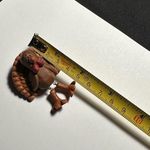 Handmade Autumn / Fall Thanksgiving Turkey Brooch Pin Brown Photo 1