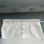 J.Crew NEW 10” Women’s Vintage Straight Button Fly White Jeans Size 35 Photo 1