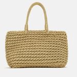 ZARA basket handbag Photo 5