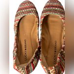 Lucky Brand Echo Bohemian Indie Corset Lacing Ballet Slip On Flats 7.5 Photo 4