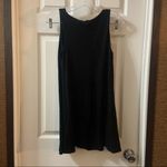 H&M Basic Black V Neck Sleeveless Mini Tank Dress S Photo 7