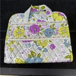Vera Bradley  Floral Quilted Travel Bag - Purple, Green, Blue Photo 5