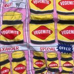 NWOT Peter Alexander Vegemite Pajama Shorts Women Large Novelty Sleepwear Lounge Yellow Photo 1