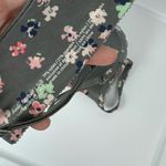Aerie  Brooke Padded Bra Sz 34B Grey Floral Lace Trim Photo 9