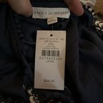 Coco + Jaimeson  Womens Blue Gauze Embroidered Kimono Blouse‎ Large NWT Buckle Photo 8