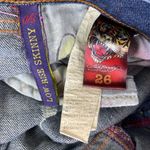 Ed Hardy  Blue Low Rise Skinny Distressed Jeans (30" Waist) 26 Photo 4