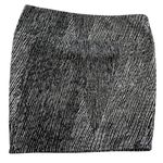 AQUA ‎ Skirt Womens Small Black White Geometric Mini Bodycon Stretch Patterned Photo 1