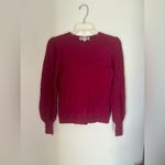 Nanette Lepore Nanette berry sweater with sleeve detail size small Photo 4