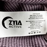 Zyia Active Dont Wake Me Thermal Henley Pajama Top Waffle Knit Purple Small Photo 4