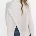 Madewell Women's Eastbrook Turtleneck - Ivory Cross-Back Sweater XS Photo 1