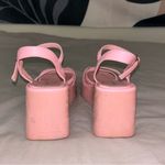 Madden Girl  Vaultt Platform Wedge Sandals 5 Pink Photo 4