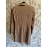 Tommy Hilfiger  Women's Blazer Buckle‎ Front Long Sleeve Tan Size 10 Dress NWT Photo 1