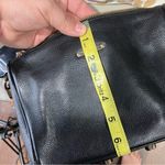 Rebecca Minkoff  black 5 zip leather mini bag crossbody chain 8.5” x 6.5” x 1.75” Photo 13