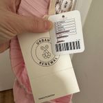 Urban Outfitters  | Baby Pink Feminine Tiered Embroidered Remnants Maxi Skirt, M Photo 9