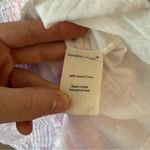 Love Shack Fancy  Gwen Cotton Multi Tie Dye Ruffle Mini Dress Pastel Photo 3