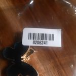 Blue Color Agate Goldtone Butterfly Brass Pendant Photo 10