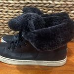 UGG  Womens Croft Lamb Leather Winter Boots sz 8.5 Comfort Shoes Photo 2