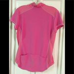 Pearl Izumi  cycling top pink with partial zip sz Large Photo 1