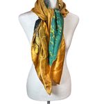 Dahlia Gustav Klimt The Kiss 100% Silk Scarf Artsy Career Wearable Art Gift 33" Square Photo 5