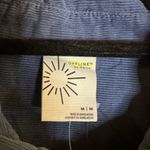 Aerie Offline by  Blue Corduroy Tunic Length Oversized Long Sleeve Top NWT Photo 4