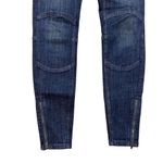 Pilcro and the Letterpress Anthropologie Pilcro High-Rise Moto Denim Leggings Blue Size 25 Photo 2