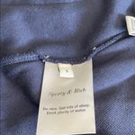 Sporty & Rich Navy Blue Athletic Shorts Photo 4