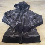 Athleta Triumph Black Camouflage Sweatshirt Photo 2